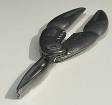 Casse-homard crabe vintage aluminium/acier avec Pincette Westmark Cracky germany