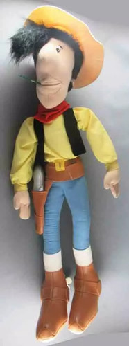 Lucky luke poupée tissus - poupée,