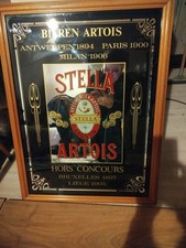 Miroir publicitaire stella - publicitaire,