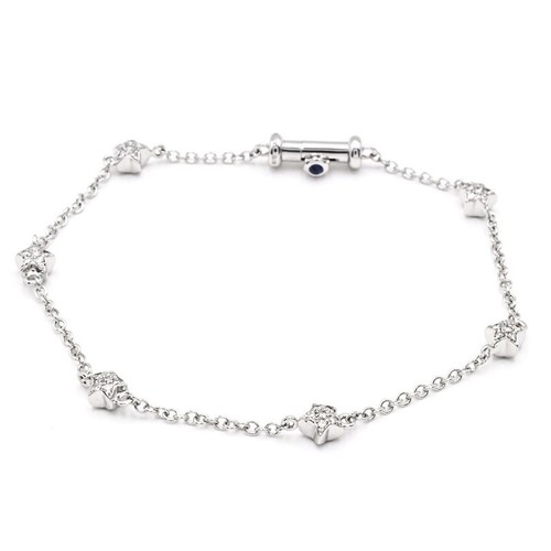 Bracelet 18ct naturel - 0.18ct,
