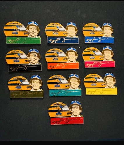 Pin ayrton senna - pin’s, f1