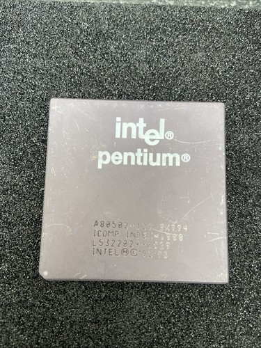 Processeur cpu intel pentium - cpu,