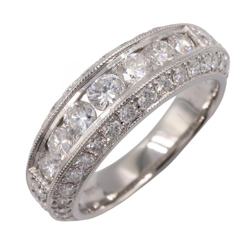 Bijoux bague diamant pt900 - bague,