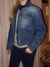 Veste Kenzo en Jean Bleu Used Taille M