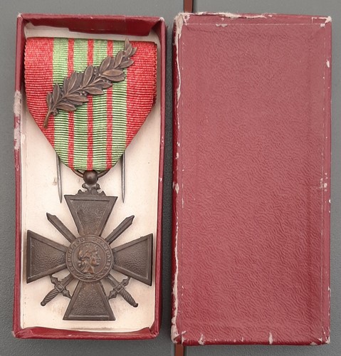 Ww2 médaille croix guerre - croix,