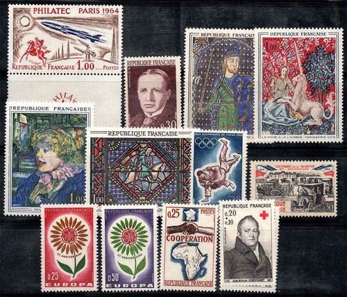 France 1964 1422 - yv., 1422-1434