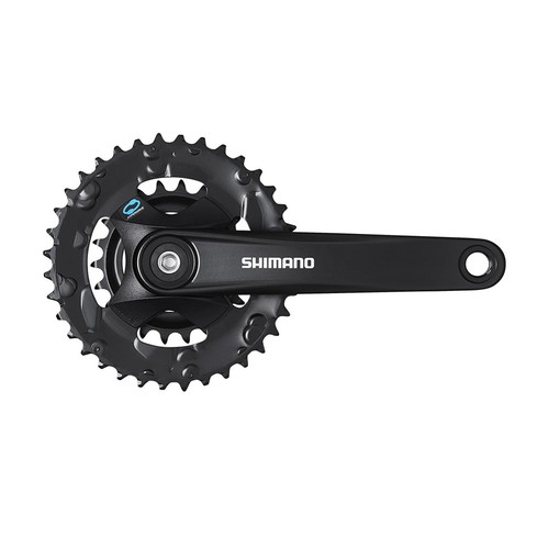 Pédalier vélo vtt shimano - pédalier,