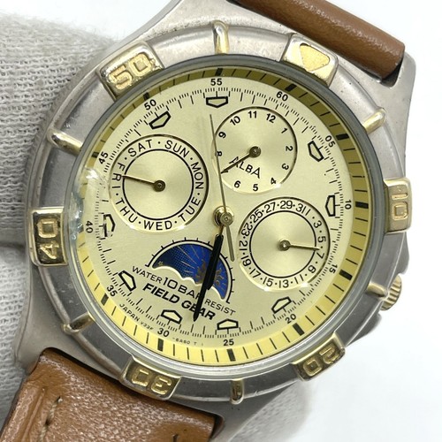 Montre chronographe seiko alba - chronographe,
