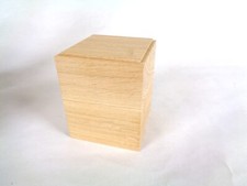 SOCLE   EN  CHENE  MASSIF