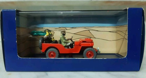 Voiture tintin jeep rouge - voiture, la
