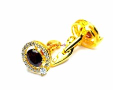 Garnet Naturel Avec Boutons De