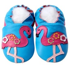 Chaussons en cuir souple