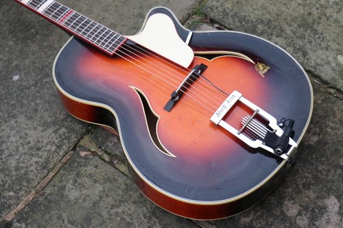 Mid 1950 framus - black, rose