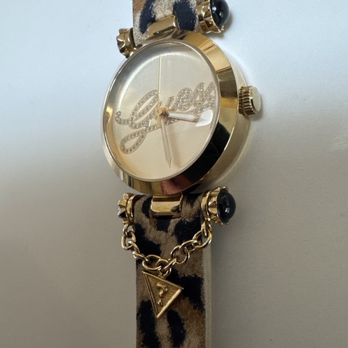 Htf guess logo - watch, leopard