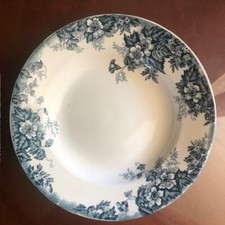 Assiette creuse - Moulin des loups & Hamage - Nord - France - Marie-Louise