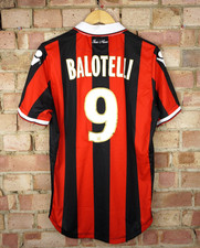 Maillot De Football Domicile OGC NICE 2016 2017 #9 BALOTELLI MACRON Taille Large