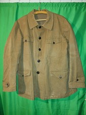 Veste chasse cachou Dickson ancienne chasseur boutons vintage hunting jacket HBT