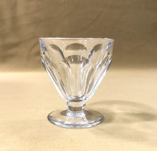 Verre vin cristal signé - à, en