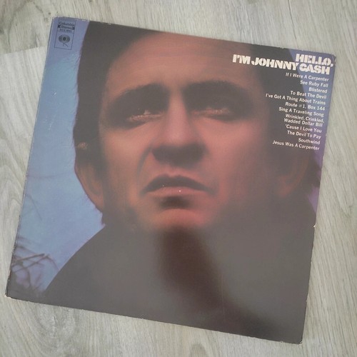 Vinyl johnny cash hello - lp,