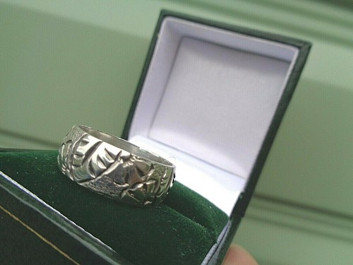 Bague mariage argent - bague, de