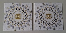 Chanel - Lot de 2 Cartes à