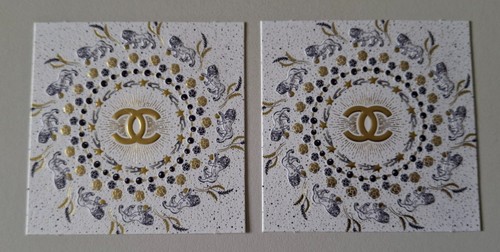 Chanel lot 2 cartes - -, à
