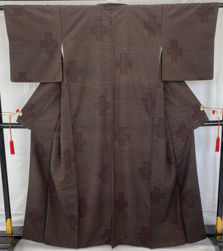 Kimono japonais vintage soie