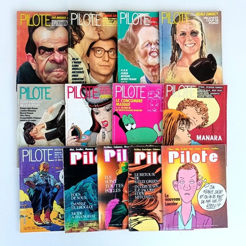 Lot revues journal pilote - 13,