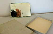 RARE MIROIR PUBLICITÉ COGNAC LARSEN 10,8 / 7.8 cm - MIROIR DE POCHE