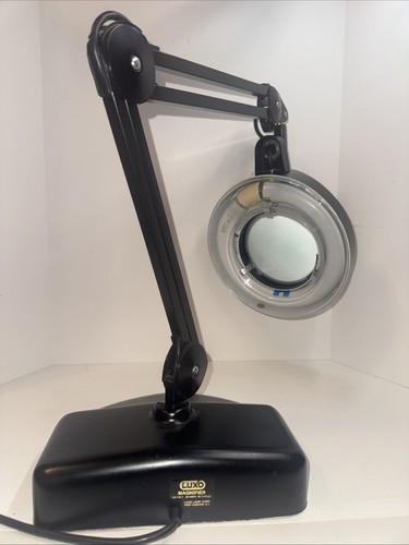Luxo magnifying lamp - lamp, vintage