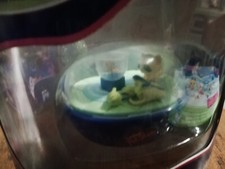 Porte clé animé 2007 chat et aquarium