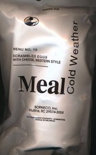 PORT OFFERT Rare Ration combat USA MRE ARTIC  MENU 10 OEUFS BROUILLÉS  Emb. 2024
