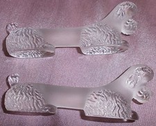 2 porte-couteaux art déco "