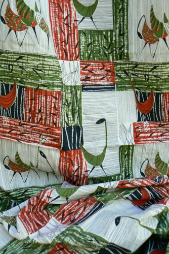Tissu romanex boussac 1940 - romanex, 1940-