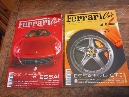 Ferrari club et 2 - ferrari,
