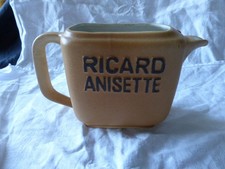 VINTAGE PICHET RICARD ANISETTE ATELIER DE CERAMIQUE RICARD 1 LITRE