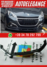 Séparateur Peugeot 208 Noir Brillant 3 Pièces