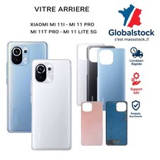 VITRE ARRIERE POUR XIAOMI MI 11i / MI 11 PRO / MI 11T PRO / MI 11 LITE 5G