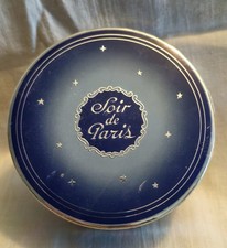 Belle Boite À Poudre Ancienne   Bourjois  Soir De Paris 