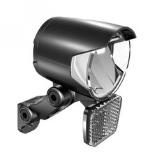 ECLAIRAGE VELO VAE - E-BIKE HERRMANS MR4 100 LUMENS NOIR AVANT SUR FOURCHE ET