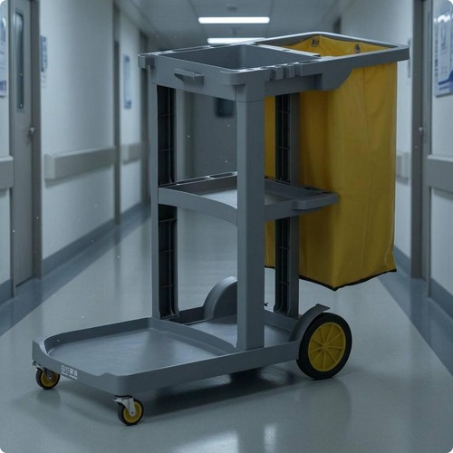 Chariot nettoyage roulant - nettoyage,
