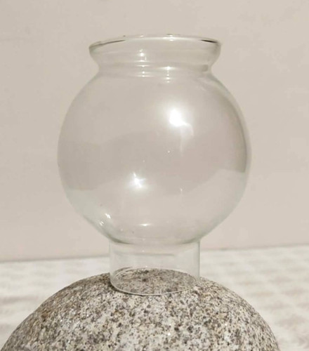 Globe verre pour lampe - verre, à