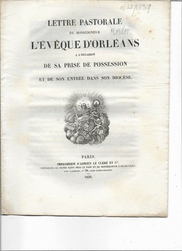 Lettre pastorale mgr - lettre,