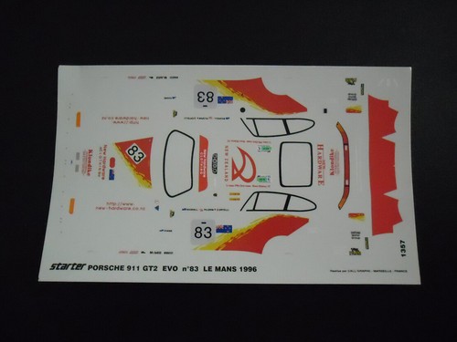 Decal porsche 993 gt2 - decal,