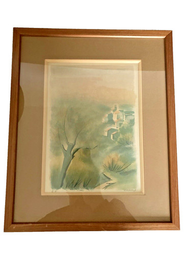 Lithographie epreuve d - lithographie,