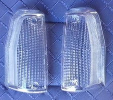 2 Cabochons de Feux Clignotants Lancia Prisma (>1989) Blancs NEUFS