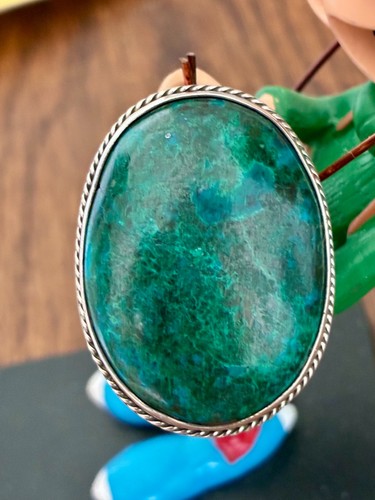 Bague ancienne malachite - , et