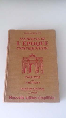 Méthivier les débuts - -,