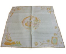 Authentique foulard blaireau