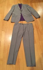 PAUL SMITH GRAY FULL PINSTRIPE